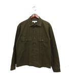 アーバンリサーチ URBAN RESEARCH ミリタリー シャツ ジャケット 無地 コットン 綿 M カーキ /FT30