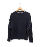 フリークスストア FREAKS STORE メロー ニット セーター 長袖 モックネック コットン F チャコール /FT17