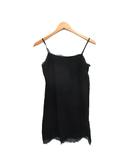 タグ付き キャミソール レース シンプル 2 ブラック 黒 /KT13