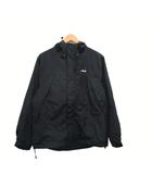 フィラ FILA 国内正規品 マウンテンパーカー ジップアップ ロゴ S ブラック 黒 /KT1