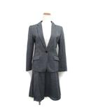 ビジネススーツ セットアップ ウール シンプル グレー 灰 /KT7