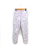 エミ emmi レギンス レギパン 花柄 プリント テーパード ストレッチ 1 ライラック /NT31