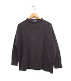イエナ IENA カシミヤブレンド ウール ニット セーター 長袖 チャコール /FT17