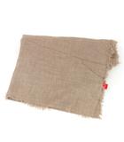 アルテア Altea ストール 大判 フリンジ モダール ウール混 薄手 ベージュ /NT35