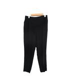 プラステ PLST テーパードパンツ センタープレス シンプル M ブラック 黒 /KT17