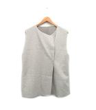 ミスティック mystic ベスト 前開き シンプル F ライトグレー /KT20