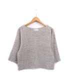 クミキョク 組曲 KUMIKYOKU ニット セーター 七分袖 2 グレー 灰 /KT23