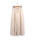 シュープリームララ Supreme.La.La. Supreme LaLa コーデュロイ イージー ワイド パンツ 無地 コットン 綿 M ライトベージュ /FT3