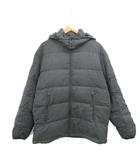 エドウィン EDWIN ダウン ジャケット フード シンプル XL グレー 灰 /KT1
