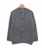アイテムズ アーバンリサーチ ITEMS URBANRESEARCH ニット カーディガン 長袖 シンプル M グレー 灰 /KT20