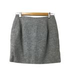 トランテアン ソン ドゥ モード 31 Sons de mode スカート タイト ミニ バックジップ タック 36 グレー