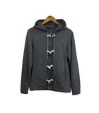  モッシモ mossimo パーカー スウェット ジップアップ 無地 長袖 L グレー