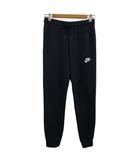 ナイキ NIKE パンツ スウェット ジョガー イージー ロング ロゴ 刺繍 ウエストゴム S 黒 ブラック