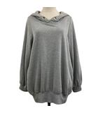  ノアールレーベル n'OrLABEL パーカー スウェット プルオーバー フード 無地 長袖 1 グレー