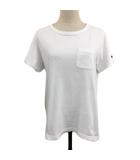 チャンピオン CHAMPION Tシャツ プルオーバー ラウンドネック ロゴ 無地 半袖 MEDIUM 白 ホワイト