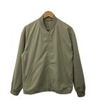 グリーンレーベルリラクシング ユナイテッドアローズ green label relaxing グレイル GLR ジャケット ブルゾン ダブルジップ 無地 M ベージュ