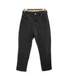 フリークスストア FREAKS STORE パンツ デニム ジーンズ テーパード ロング ジップフライ 無地 28 グレー