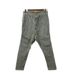 メルシーボークー mercibeaucoup jevous enpire! パンツ サルエル ロング チェック 0 黄 黒 イエロー ブラック