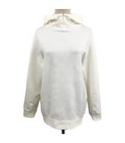  ルミノーゾコムサ LUMINOSO COMMECA パーカー プルオーバー 長袖 9 白 ホワイト