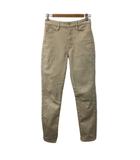 ルーニィ LOUNIE パンツ スキニー ロング ストレッチ 無地 裏起毛 36 ベージュ