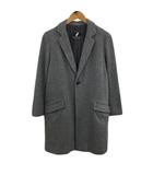 フリークスストア FREAKS STORE コート チェスター シングル ミドル ウール 無地 長袖 S グレー