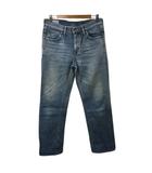 リー LEE パンツ デニム ジーンズ ストレート ロング 無地 28 青 ブルー