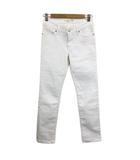リーバイス Levi's LEVI STRAUSS&CO. パンツ デニム ジーンズ スリム ロング 26 白 ホワイト