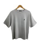 カンゴール KANGOL MONO-MART Tシャツ カットソー プルオーバー ラウンドネック ロゴ ワンポイント 半袖 M グレー