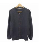 ポールスミス PAUL SMITH カーディガン 裏起毛 クリスタルラビット M グレー
