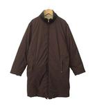 ジェオスピリット Geospirit コート ダウン ジャケット リバーシブル 42 ベージュ 茶