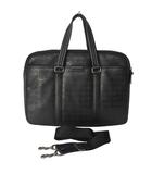 コーチ COACH F70766 ビジネスバッグ ブリーフケース シグネチャー 2Way 黒 ブラック