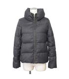 ダウンジャケット ジップアップ ボリュームカラー 2 グレー