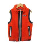 エレッセ ellesse ベスト フリース M オレンジ