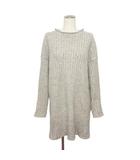 スタディオクリップ Studio Clip ワンピース チュニック ニット ハイネック M グレー