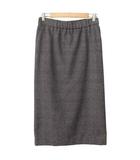 ミューニック Munich グレンチェックドビータイトスカート M グレー