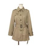 トレンチコート シングル ミドル丈 38 ベージュ