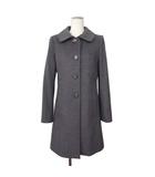 ルイシャンタン Lui Chantant コート ステンカラー ウール 40 グレー