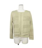 ポールスチュアート PAUL STUART アンサンブル カーディガン ニット M 緑