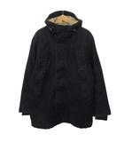 ティンバーランド Timberland コート ダック地 裏ボア ロング M 黒