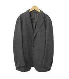 フィールドドリーム field/dream ジャケット テーラード 3つボタン 総裏 ウール XL グレー