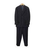 ブルックスブラザーズ BROOKS BROTHERS スーツ セットアップ ストライプ ジャケット パンツ 37SHT 31W 紺