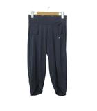 アディダス adidas パンツ クロップド丈 ストレッチ フィットネス M 紺