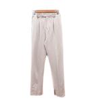 テーパードパンツ スラックス 34 S ライトベージュ /MN