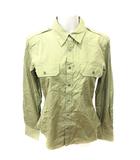 ラルフローレン RALPH LAUREN シャツ ブラウス 長袖 3F カーキ /RT