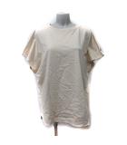 チャンピオン CHAMPION Tシャツ カットソー フレンチスリーブ M ベージュ /YI