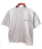 チャンピオン CHAMPION カットソー Tシャツ Uネック 花柄 M グレー /RT
