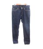 フリークスストア FREAKS STORE デニムパンツ ジーンズ ストレート スリム M 紺 ネイビー /AU