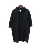 チャンピオン CHAMPION ポロシャツ 鹿の子 半袖 3L 黒 ブラック /YI