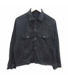 アズールバイマウジー AZUL by moussy ミリタリージャケット S 黒 ブラック /YK ●RY