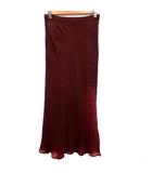 デプレ DES PRES トゥモローランド スカート タイト マキシ ウール 1 ボルドーワイン /RT